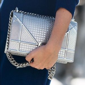 💎Christian Dior AMA Silver Shoulder Bag💎